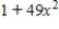 <strong>Write the following expression in algebraic form. </strong> A) B) C) D) E)