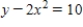 <strong>Determine whether y is a function of x. y</strong> A)no B)yes