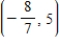 <strong>Find the coordinates of a second point on the graph of a function f if the given point is on the graph and the function is odd. </strong> A) B) C) D) E)