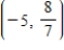 <strong>Find the coordinates of a second point on the graph of a function f if the given point is on the graph and the function is odd. </strong> A) B) C) D) E)