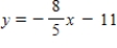 <strong>Find an equation of the line that passes through the points and . </strong> A) B) C) D) E)