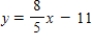 <strong>Find an equation of the line that passes through the points and . </strong> A) B) C) D) E)