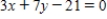 <strong>Use the result,the line with intercepts and has the equation , , ,to write an equation of the line with x-intercept: and y-intercept: . </strong> A) B) C) D) E)