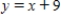 <strong>Find an equation of the line through the points of intersection of and . </strong> A) B) C) D) E)