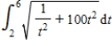 <strong>The path of a particle in the xy-plane is given by the parametric equations and for .An integral expression that represents the length of the path from to is </strong> A) B) C) D)