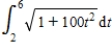 <strong>The path of a particle in the xy-plane is given by the parametric equations and for .An integral expression that represents the length of the path from to is </strong> A) B) C) D)