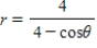 <strong>A polar curve is given by .The slope of the curve at is...(round your answer to three decimal places,if necessary) </strong> A)0 B) C)0.5 D)-0.5