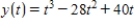 <strong>A particle moves in the xy-plane for values of time t in the interval according to the parametric equations and .For what value(s)of t in this interval is the line tangent to the path of the particle vertical? </strong> A)3 only B)1.5,2.5,and 3.5 only C)2 and 3 only D)1.5,2.5,3 and 3.5 only