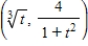 A particle moving in the xy-plane has acceleration vector for all .The particle is at rest at time . Give the velocity vector of at time .