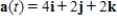 <strong>The position vector describes the path of an object moving in space.Find the acceleration of the object. </strong> A) B) C) D) E) 