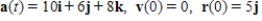 <strong>Use the given acceleration function and initial conditions to find the position at time . </strong> A) B) C) D) E)