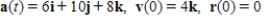 <strong>Use the given acceleration function and initial conditions to find the position at time . </strong> A) B) C) D) E)