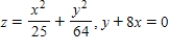 <strong>Find a vector-valued function,using the given parameter,to represent the intersection of the surfaces given below. Surfaces Parameter </strong> A) B) C) D) E) 