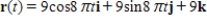 <strong>Find a vector-valued function,using the given parameter,to represent the intersection of the surfaces given below. Surfaces Parameter </strong> A) B) C) D) E) 