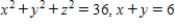 <strong>Find a vector-valued function,using the given parameter,to represent the intersection of the surfaces given below. Surfaces Parameter </strong> A) B) C) D) E) 