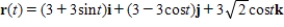 <strong>Find a vector-valued function,using the given parameter,to represent the intersection of the surfaces given below. Surfaces Parameter </strong> A) B) C) D) E) 