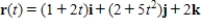 <strong>Find the vectors r(t)and r' (t)for the following vector function. </strong> A) B) C) D) E) 