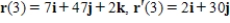 <strong>Find the vectors r(t)and r' (t)for the following vector function. </strong> A) B) C) D) E) 