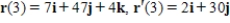 <strong>Find the vectors r(t)and r' (t)for the following vector function. </strong> A) B) C) D) E) 