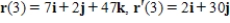 <strong>Find the vectors r(t)and r' (t)for the following vector function. </strong> A) B) C) D) E) 