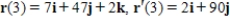 <strong>Find the vectors r(t)and r' (t)for the following vector function. </strong> A) B) C) D) E) 
