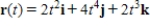 <strong>Find r' (t)given the following vector function. </strong> A) B) C) D) E) 