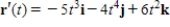 <strong>Find r' (t)given the following vector function. </strong> A) B) C) D) E) 