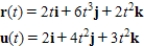 <strong>Use the properties of the derivative to find given the following vector-valued functions. </strong> A) B) C) D) E) 