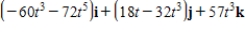 <strong>Use the properties of the derivative to find given the following vector-valued functions. </strong> A) B) C) D) E) 