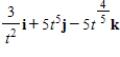 <strong>Find the indefinite integral below. Do not include an arbitrary constant vector. </strong> A) B) C) D) E)