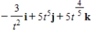 <strong>Find the indefinite integral below. Do not include an arbitrary constant vector. </strong> A) B) C) D) E)