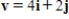 <strong>Find the vector v whose initial and terminal points are given below. (5)5,2.1), (9.5,6.1) </strong> A) B) C) D) E)
