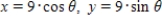 Write the corresponding rectangular equation for the curve represented by the parametric equations by eliminating the parameter. 
