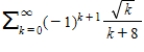 <strong>Which of the following series is absolutely convergent? </strong> A) B) C) D)