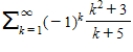 <strong>Which of the following series is conditionally convergent? </strong> A) B) C) D)