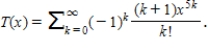 Let be a function that is differentiable for all .The Taylor expansion for about is given by The first four nonzero terms of are given by Show that converges for all .