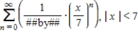 <strong>Find a geometric power series for the function centered at 0, (i)by the technique shown in Examples 1 and 2 and (ii)by long division. </strong> A) B) C) D) E)
