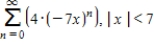 <strong>Find a geometric power series for the function centered at 0, (i)by the technique shown in Examples 1 and 2 and (ii)by long division. </strong> A) B) C) D) E)
