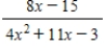 <strong>Find a power series for the function centered at 0. </strong> A) B) C) D) E)