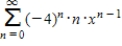 <strong>Use the power series to determine a power series centered at 0 for the function . </strong> A) B) C) D) E)