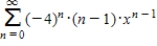 <strong>Use the power series to determine a power series centered at 0 for the function . </strong> A) B) C) D) E)