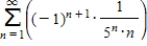 <strong>Find the sum of the convergent series by using a well-known function.Round your answer to four decimal places. </strong> A)0.3365 B)0.8755 C)1.6487 D)0.1823 E)1.6094