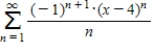 <strong>Consider the function given by .Find the interval of convergence for . </strong> A) B) C) D) E)