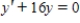 <strong>Find the differential equation having the solution . </strong> A) B) C) D) E)
