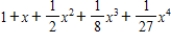 <strong>Find the Maclaurin polynomial of degree 4 for the function. </strong> A) B) C) D) E)