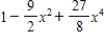 <strong>Find the Maclaurin polynomial of degree 4 for the function. </strong> A) B) C) D) E)