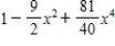 <strong>Find the Maclaurin polynomial of degree 4 for the function. </strong> A) B) C) D) E)