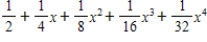 <strong>Find the fourth degree Maclaurin polynomial for the function. </strong> A) B) C) D) E)