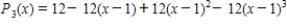 <strong>Find the third Taylor polynomial for expanded about . </strong> A) B) C) D) E)