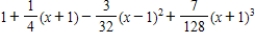 <strong>Find the third degree Taylor polynomial centered at for the function. </strong> A) B) C) D) E)